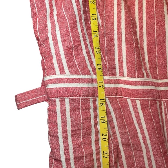 Anthropologie Red Striped Jumpsuit - Picture 13 of 15